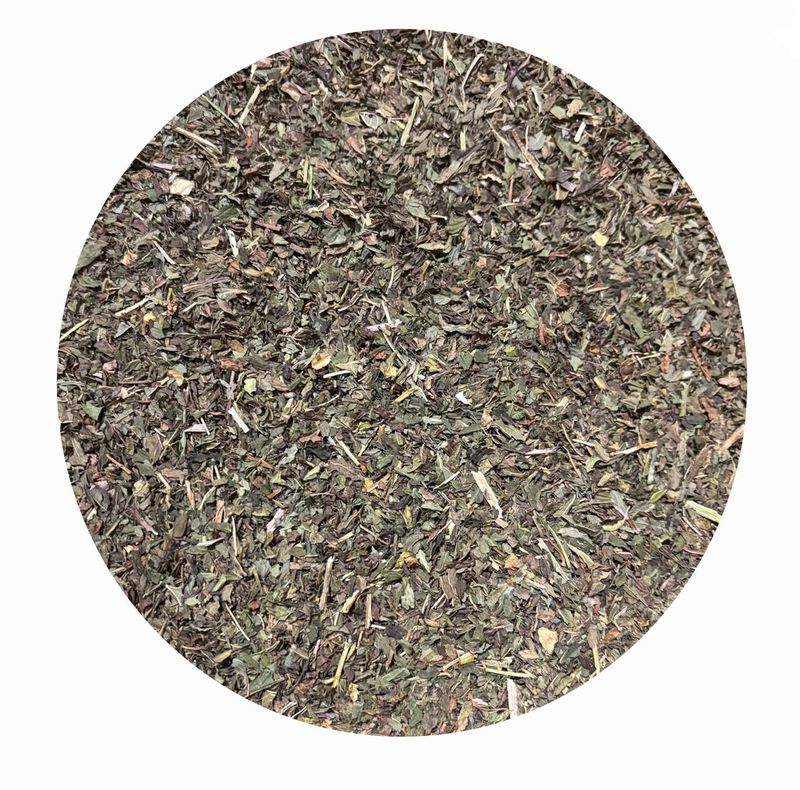 Pfefferminzeblätter geschnitten für Pferde und Hunde