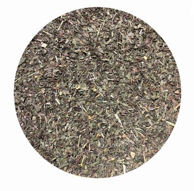 Pfefferminzeblätter geschnitten für Pferde und Hunde