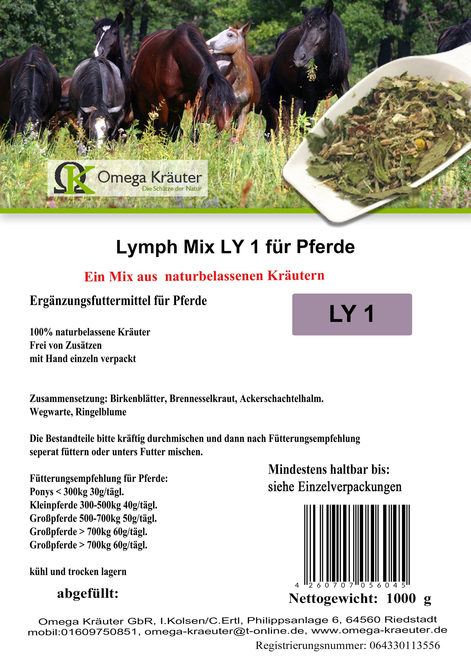 Lymph Box LY 1  für Pferde