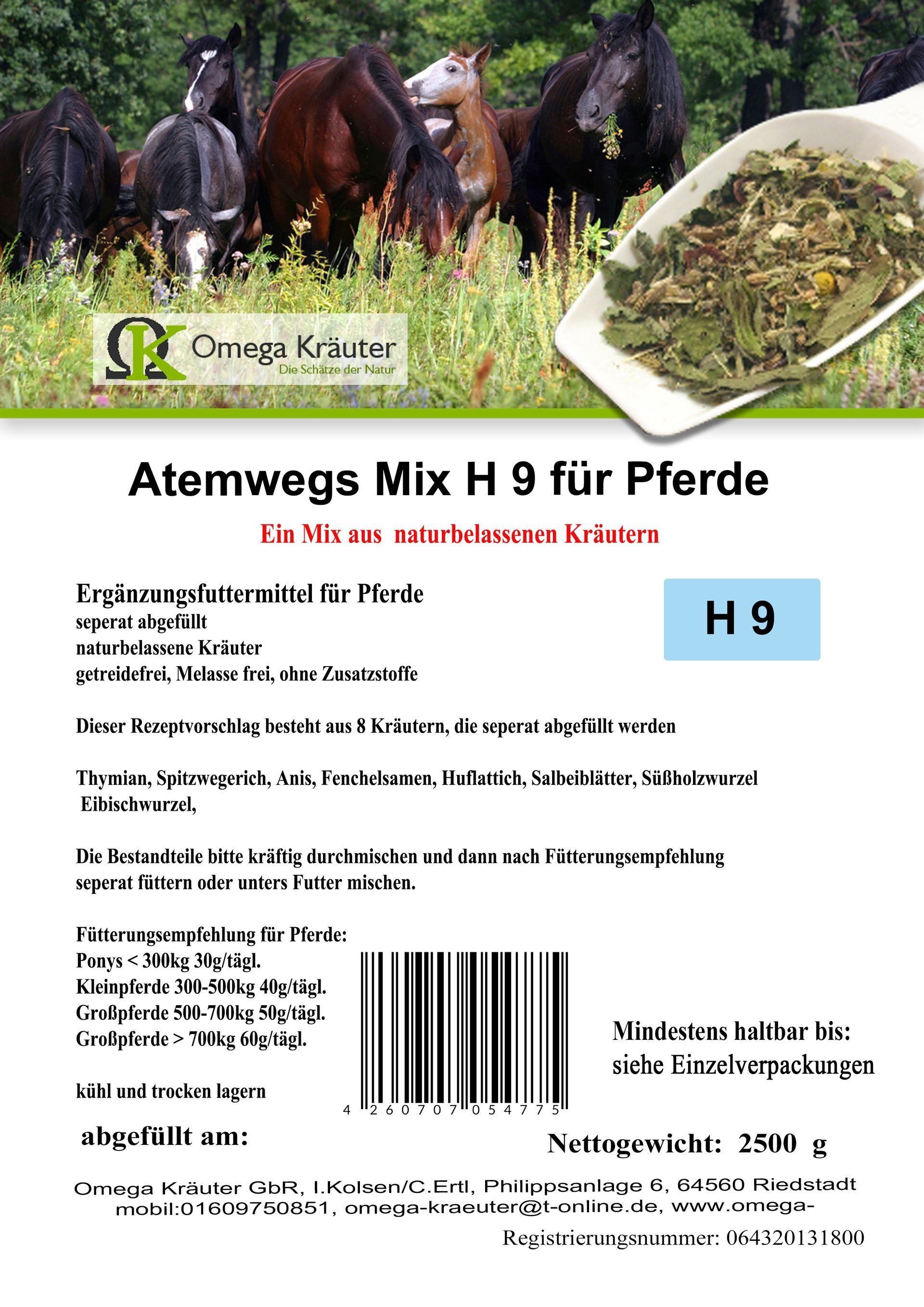 Atemwegs Box H 9 für Pferde