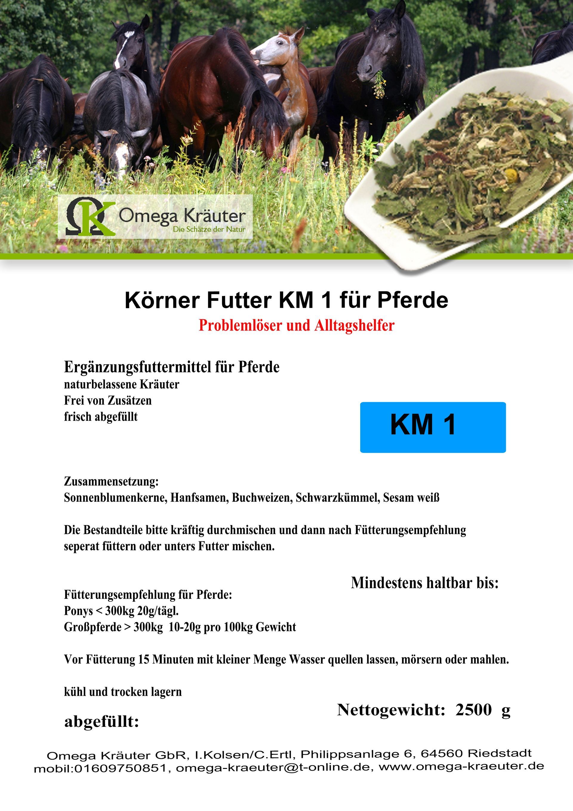 Körner Box KM 1 für Pferde