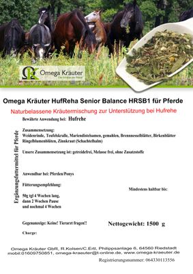 HufReha Senior Balance HRSB1 für Pferde