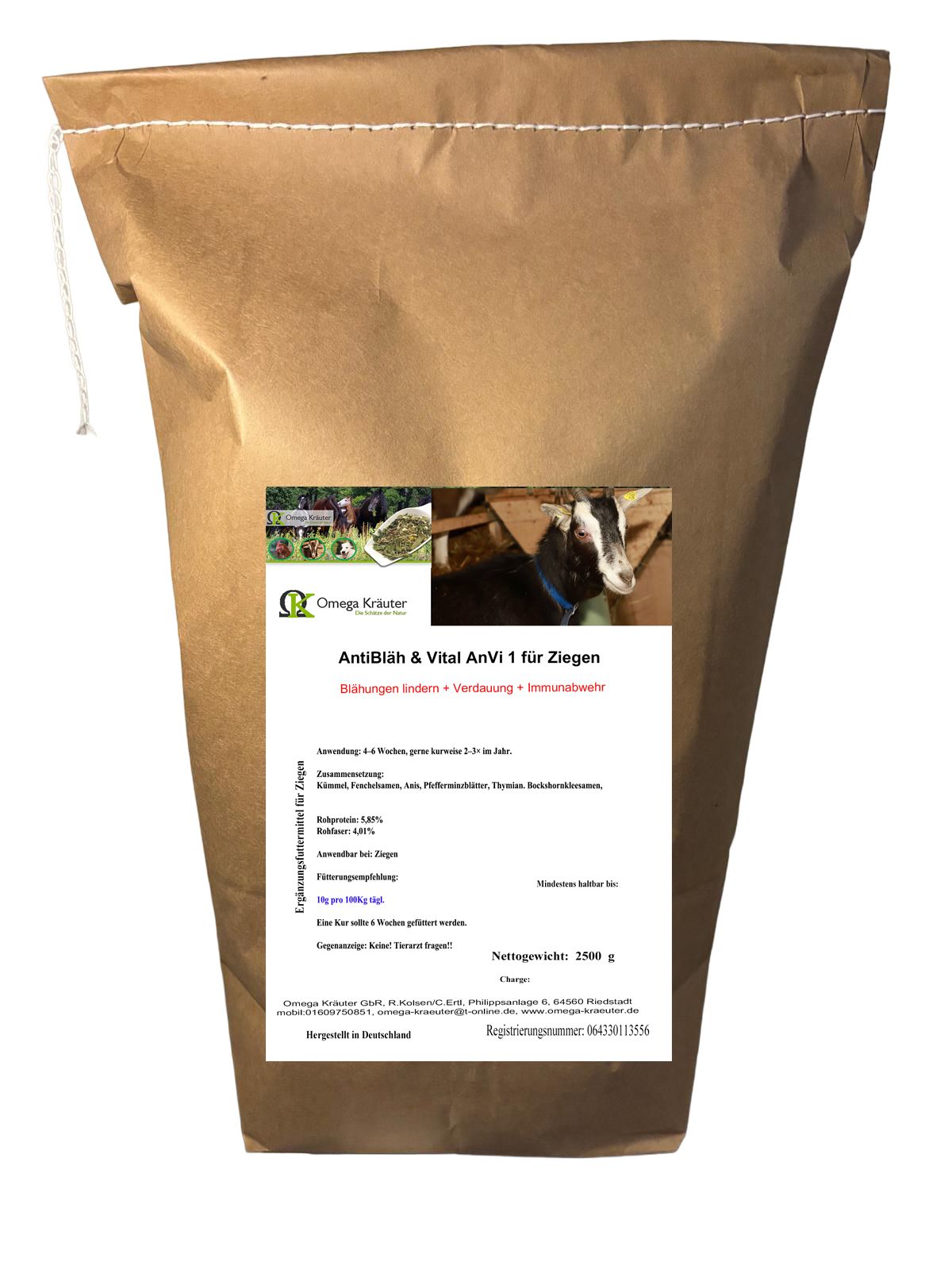 AntiBläh & Vital AnVi 1 für Ziegen