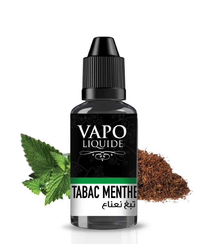Vapo Liquide Tabac Menthe 30ml