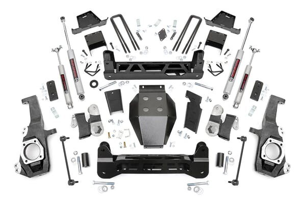 Rough Country 7" Lift Kit (20-25) Chevy/Gmc 2500HD/3500HD