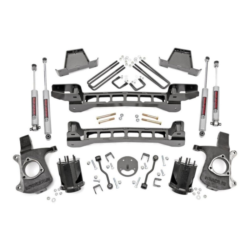 Rough Country 6" Lift Kit (99-06 & Classic) Chevy Silverado & Gmc Sierra 1500 2WD
