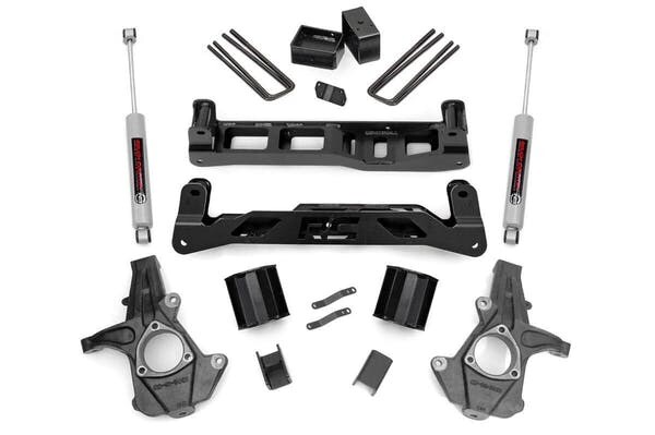 Rough Country 5" Lift Kit (07-13) Chevy Silverado & Gmc Sierra 1500 2WD