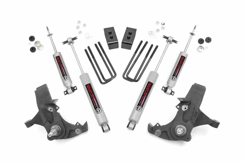 Rough Country 4" Lift Kit (88-99) Chevy/Gmc 1500 Truck/SUV 2WD