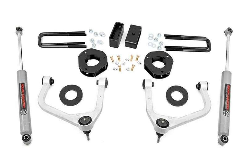 Rough Country 3.5" Lift Kit (19-22) Chevy Silverado & Gmc Sierra 1500 2WD/4WD