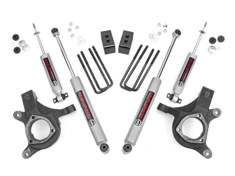 Rough Country 3" Lift Kit (99-06 & Classic) Chevy Silverado & Gmc Sierra 1500 2WD