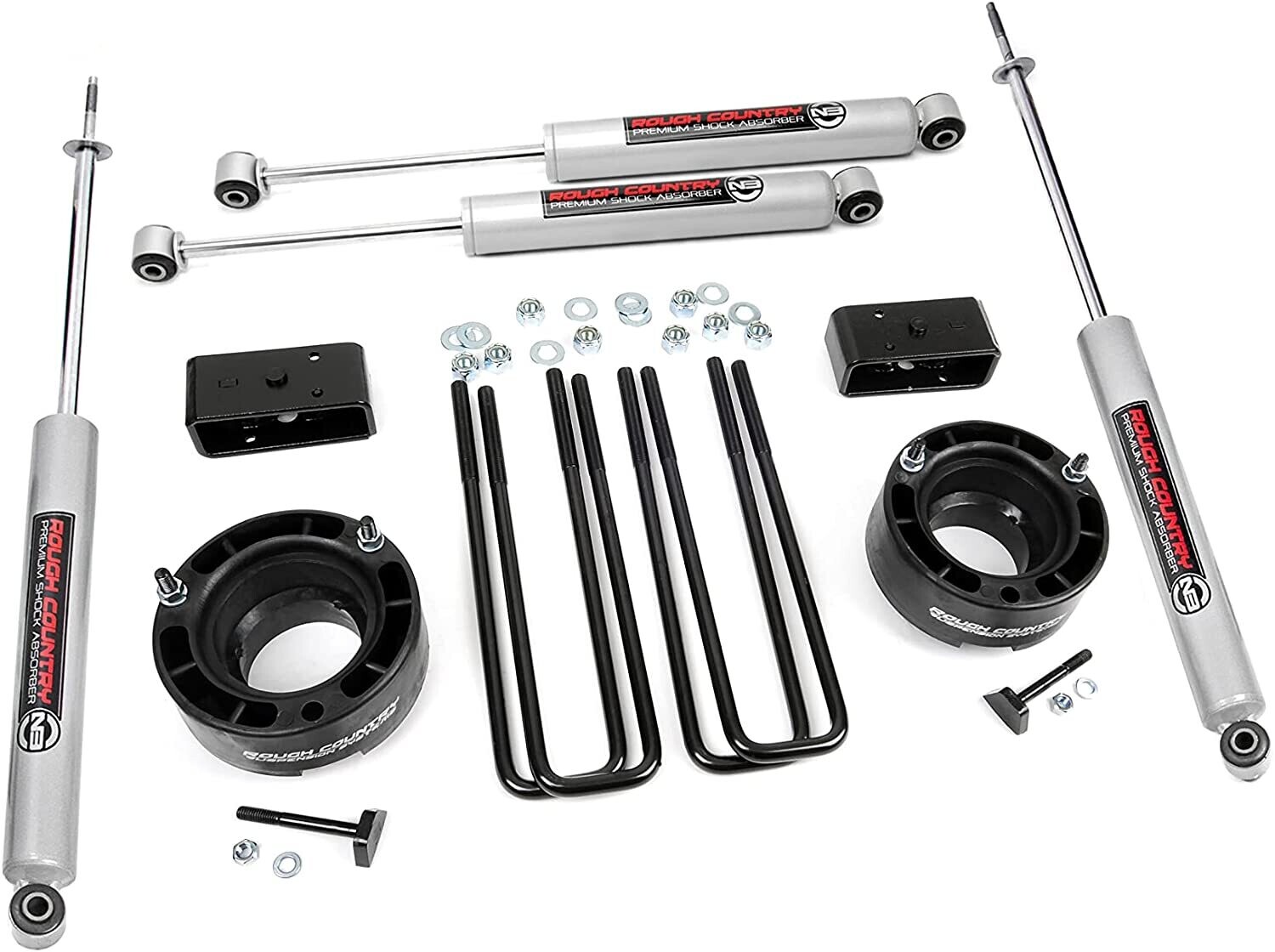 Rough Country 2.5" Lift Kit (94-01) Dodge 1500 4WD