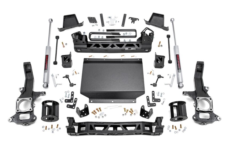 Rough Country 6" Lift Kit (16-24) Nissan Titan XD 4WD