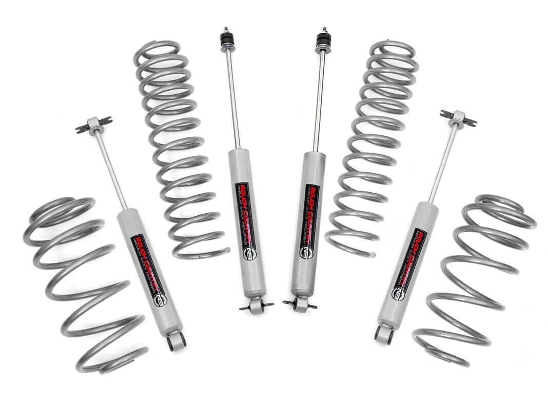 Rough Country 2.5" Lift Kit (97-06) Jeep Wrangler TJ 4WD (6cyl)