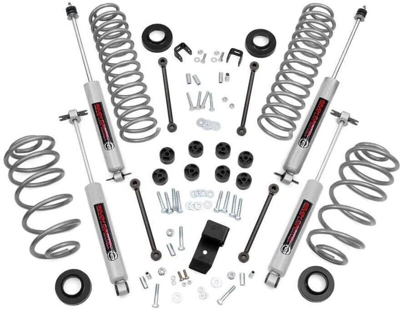 Rough Country 3.25" Lift Kit (97-02) Jeep Wrangler TJ 4WD