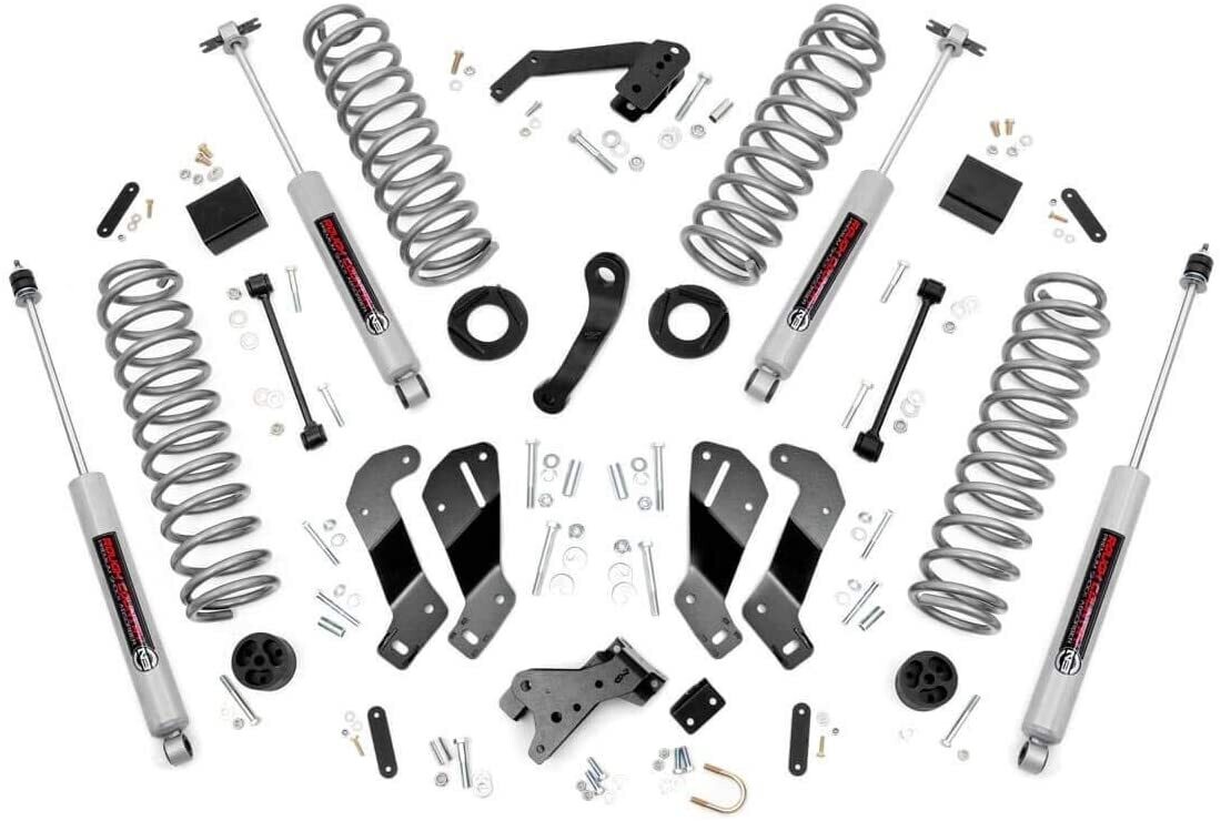 Rough Country 3.5" Lift Kit (07-18) Jeep Wrangler JK 2/4WD
