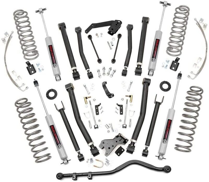 Rough Country 6" Lift Kit (07-18) X-Series  Jeep  Wrangler JK 2/4WD