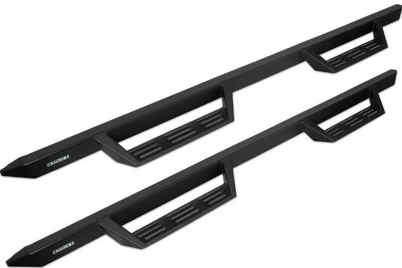 Raptor Series 19-22 For Chevrolet Silverado, GMC Sierra 1500, 2500 3500 HD Crew Cab Black Length Gen 2 RT Steps