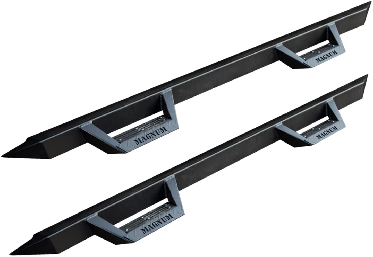 Magnum RT Side Step For 10-22 Toyota 4-Runner Black Cab Length Without Factory Cladding