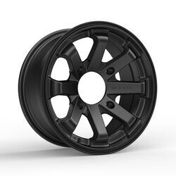 4-TIS UTV 559SB 15x7 4x137 10mm Satin Black Wheels