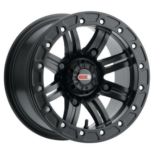4-GMZ LiteLoc  UTV Beadlock 14x10 4x137 0mm Matte Black Wheels