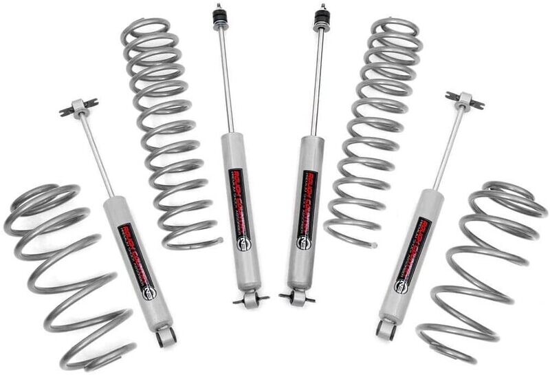 Rough Country 2.5" Lift Kit (97-06) Jeep Wrangler TJ 4WD (4cyl)