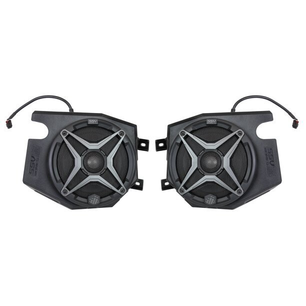 SSV Works  2 -120 watt 6.5'' Front Speaker Pods for Polaris RZR 2014+