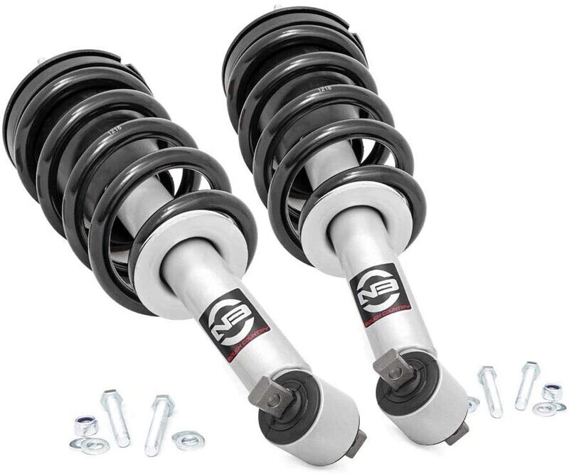 Rough Country Loaded Strut Pair 2" For (14-18) Chevy/Gmc 1500
