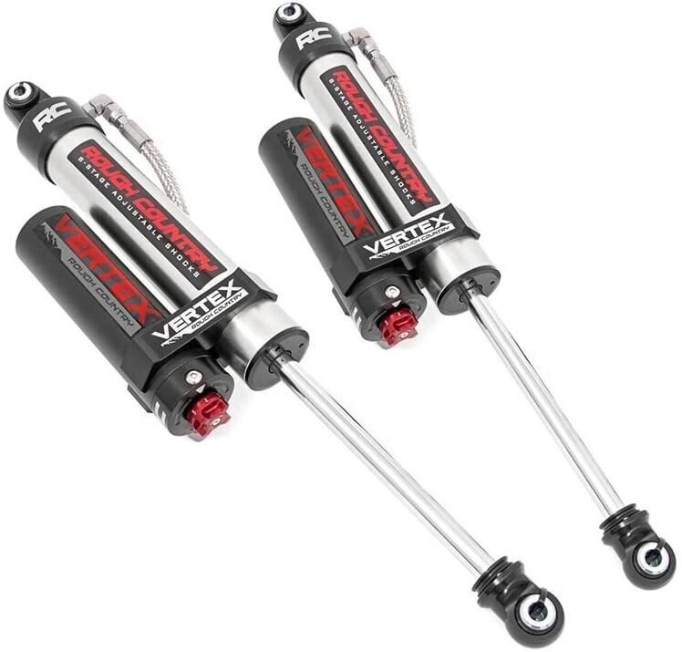 Rough Country Vertex 2.5" Adj Rear Shocks 5-7.5" (07-25) Chevy/Gmc 1500