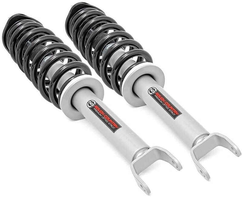 Rough Country 6"Loaded Struts Pair  06-21 Classic Body Ram 1500 2WD/4WD 5 LUG