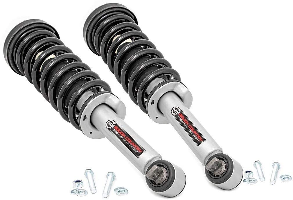 Rough Country 2" Leveling Kit/Loaded Struts (14-25) Ford F-150 4WD