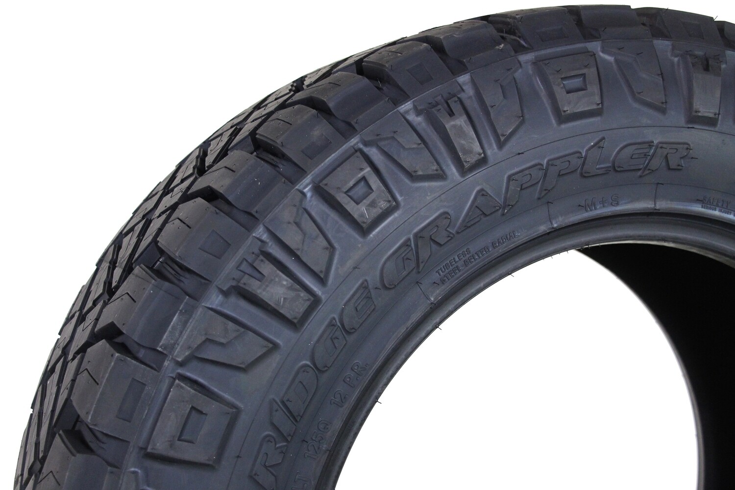 Nitto Ridge Grappler Tires 35x12.50R20 LT 12PR 125Q LOAD-F Hybrid Tire