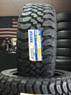 Zeetex MT 1000 35x12.50R17 125Q Tire (set of 4-tires)