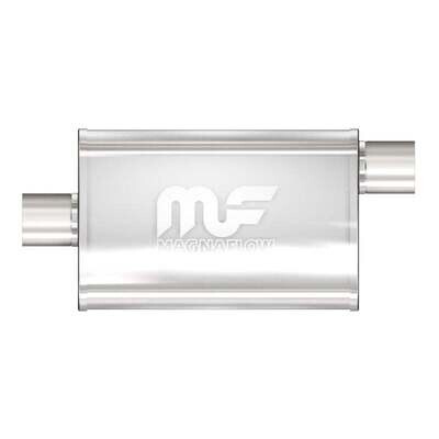 MagnaFlow 14x4X9" Oval Center/Offset Straight-Through Performance Muffler
