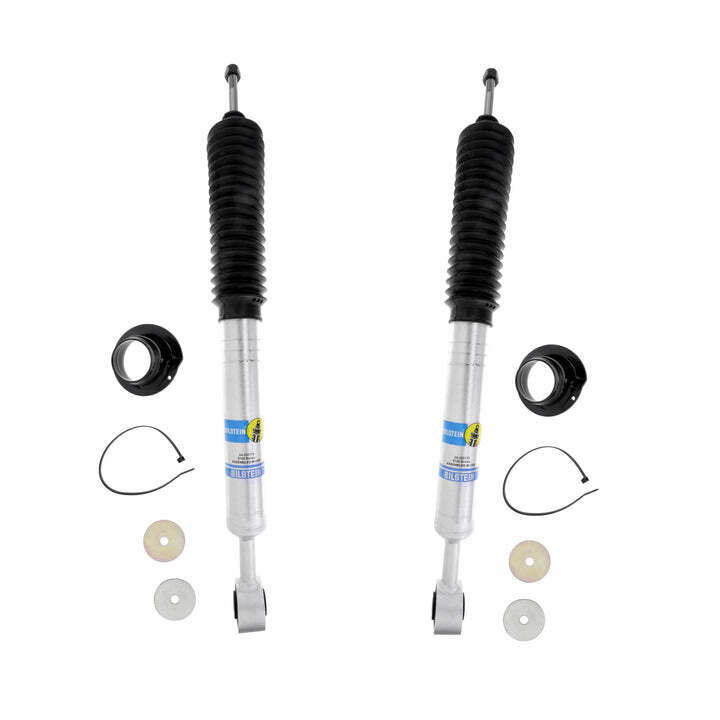 Bilstein 5100 Adjustable Shocks (Will Lift Front 0"- 2.5") For 2007-2021 Toyota Tundra 2wd 4wd