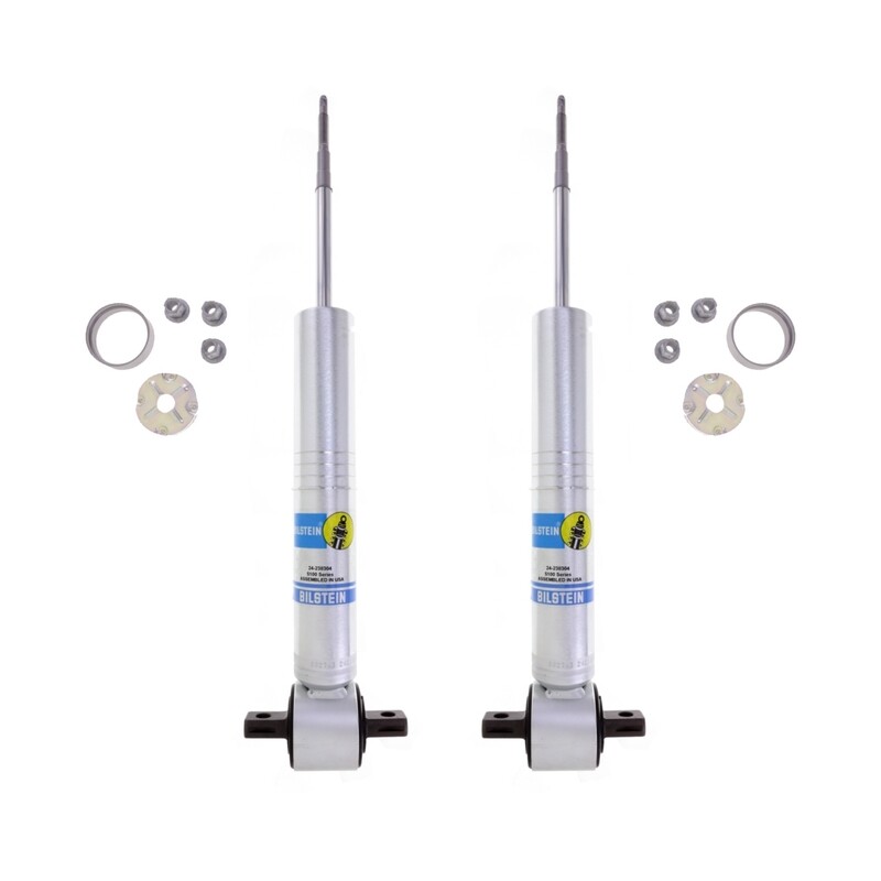 Bilstein 5100 Adjustable 0-2.75" Shock Absorber (2 Front) For 07-18 Silverado Avalanche Tahoe & Gmc Sierra Yukon 1500 4WD