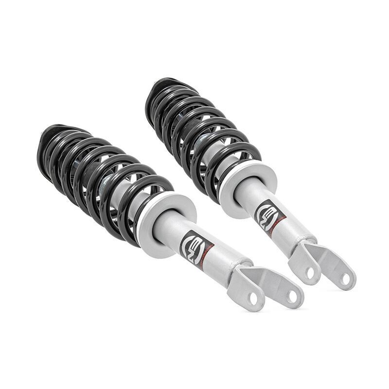 Rough Country 2" Leveling Kit/Loaded Struts 19-25 Ram 1500 2WD/4WD 6-Lug New Body