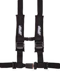 PRP Universal 4.2 Seat Safety Harness Color. BLACK