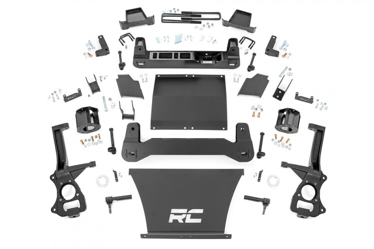 Rough Country 6" Lift Kit Adaptive Ride Control Chevy/GMC Sierra 1500 (19-24)/Silverado 1500 (21-24)