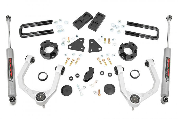 Rough Country 3.5" Lift Kit (2019-2023) Ford Ranger 4wd