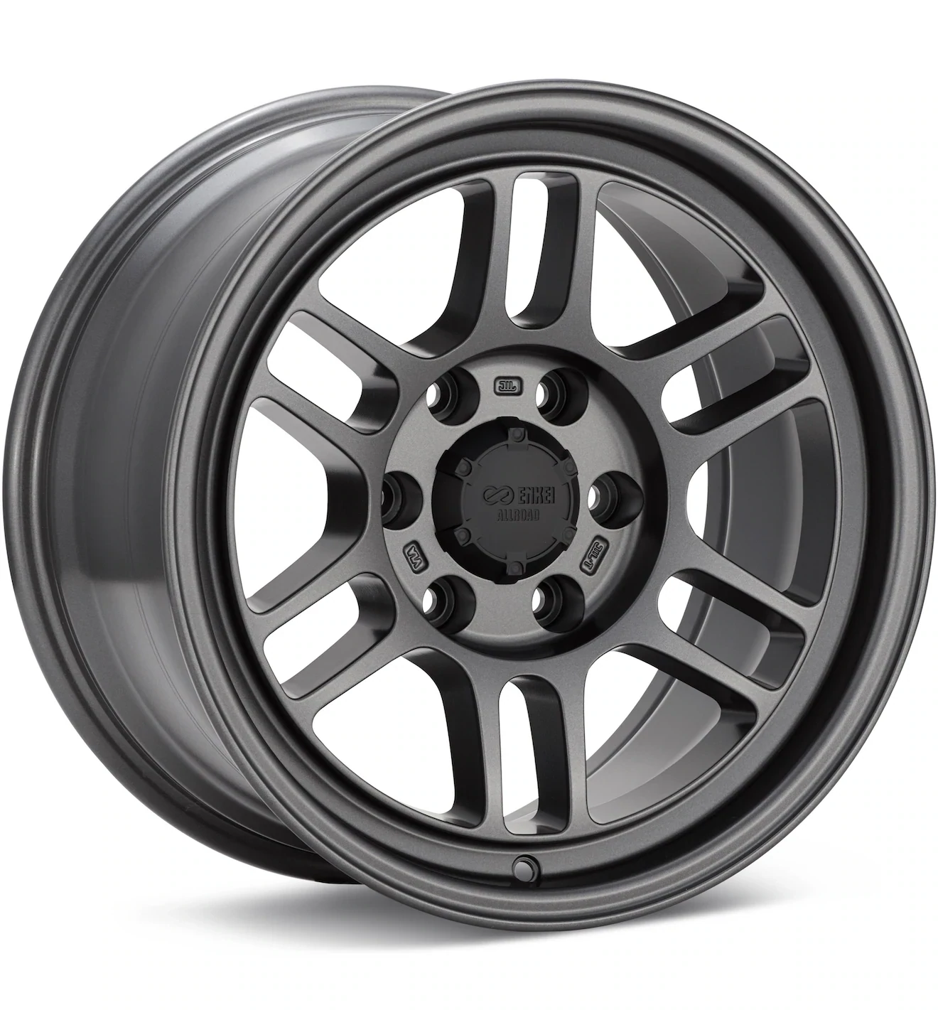 Enkei RPT1 17x9 6X5.5 6x139.7 +0 Offset 106.1 Bore Matte Dark Gunmetallic Wheel
