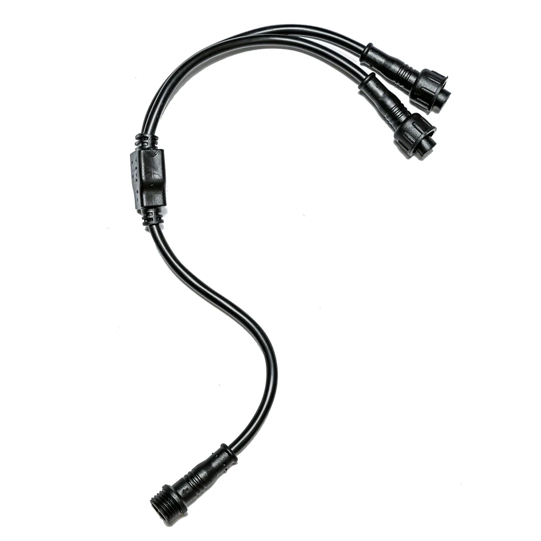 5150 187  1 LEAD Y-SPLITTER For Rock Lights Whips Fangs Eyebrows Halos