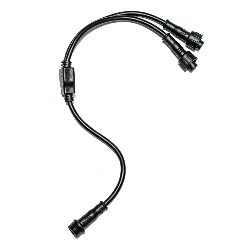 5150 187  1 LEAD Y-SPLITTER For Rock Lights Whips Fangs Eyebrows Halos
