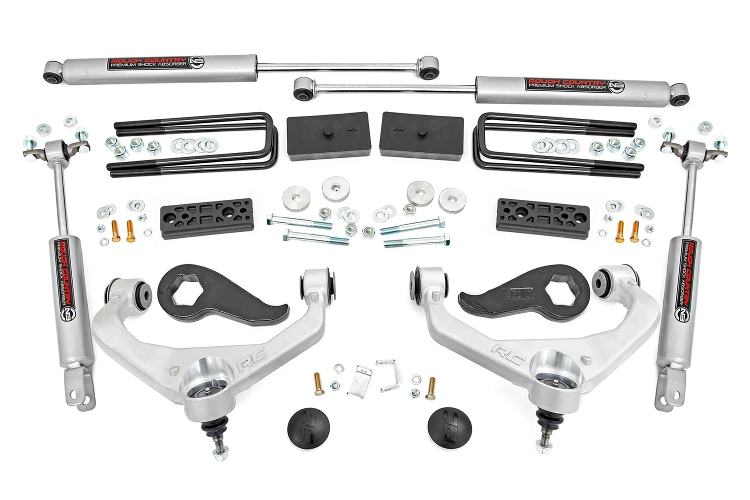 Rough Country 3" Lift Kit (20-25) Chevy/Gmc 2500 HD 2WD 4x4
