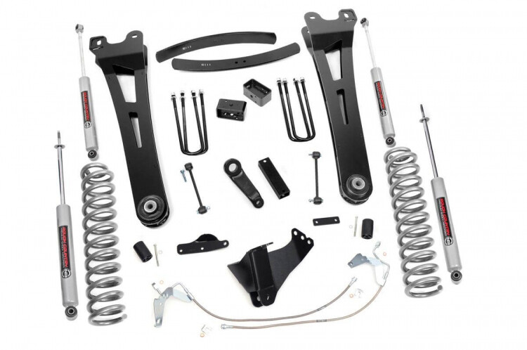 Rough Country 6" Lift Kit (08-10) Ford Super Duty 4WD Diesel