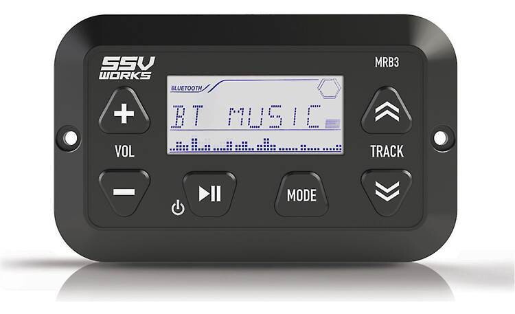 SSV Works Wireless Bluetooth Audio Controller With LCD Display