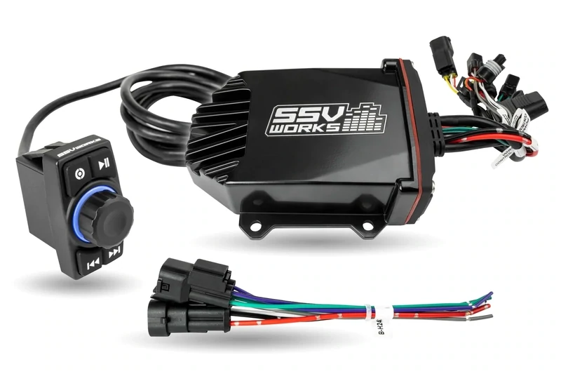 SSV Works Bluetooth Rocker Switch Audio System With Amplifier
