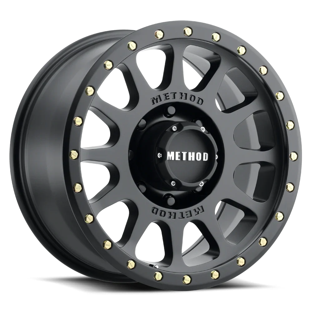 4-Method Race MR305 NV 18x9 8X180 18MM Matte Black Wheels