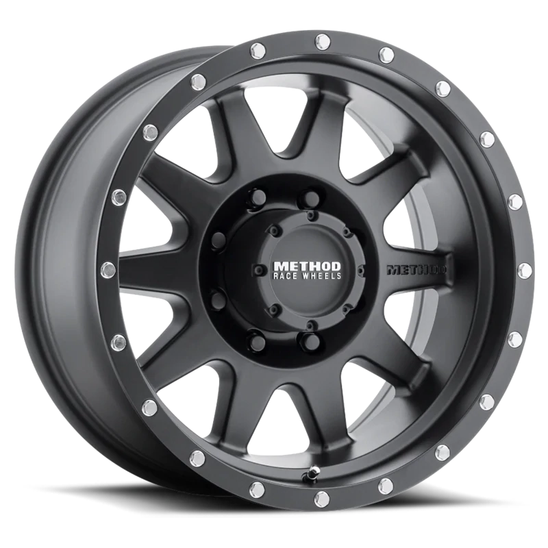 4-Method Race MR301 The Standard 18x9 8X180 18MM Matte Black Wheels