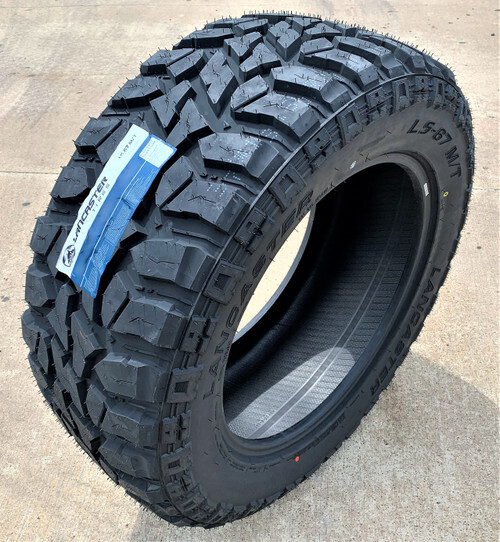 Lancaster LS-67 33x12.50R20LT 10Ply Load-E 65psi M/T Tire (set of 4-tires)