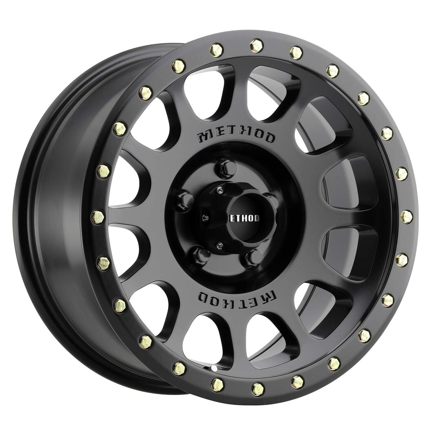 4-Method Race MR305 NV 17x8.5 5x150 ET-0 Matte  Black Wheels